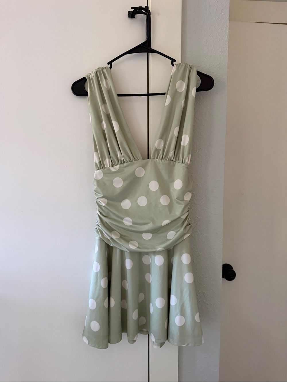 Free People Polka Dot Mini Dress - Picture 3 of 3